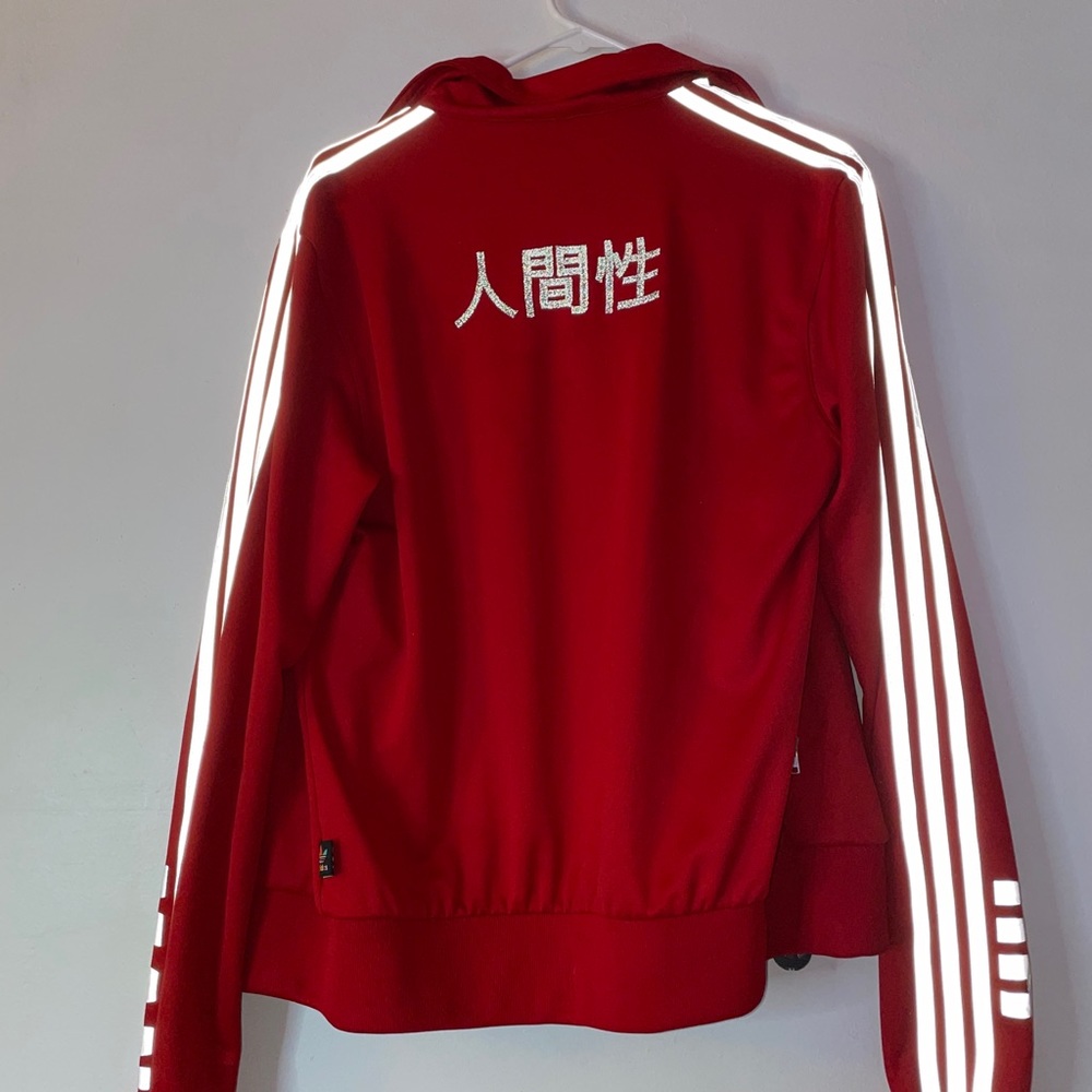 (Rare) Pharreal william adidas red tracker jacket